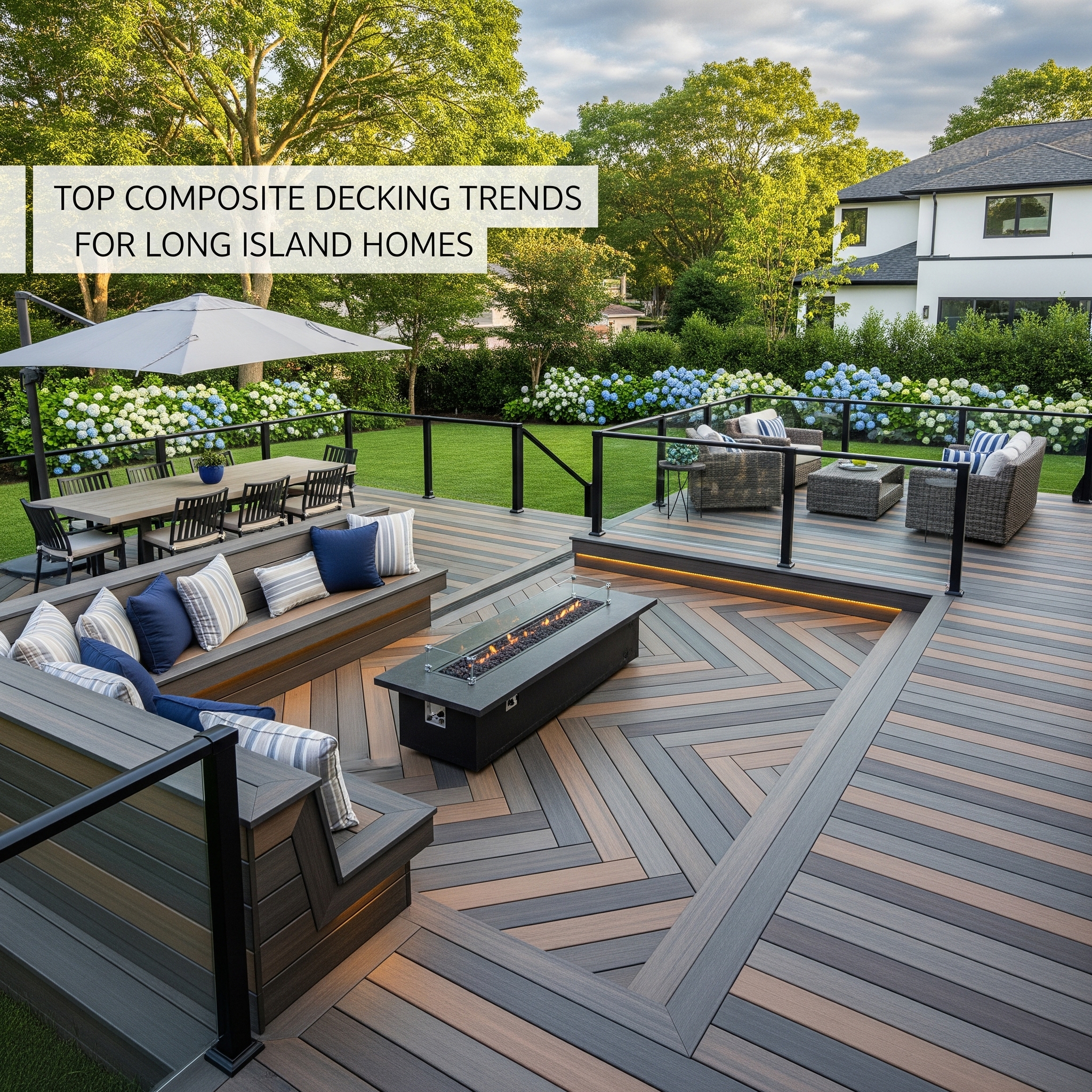 Top Composite Decking Trends for Long Island Homes