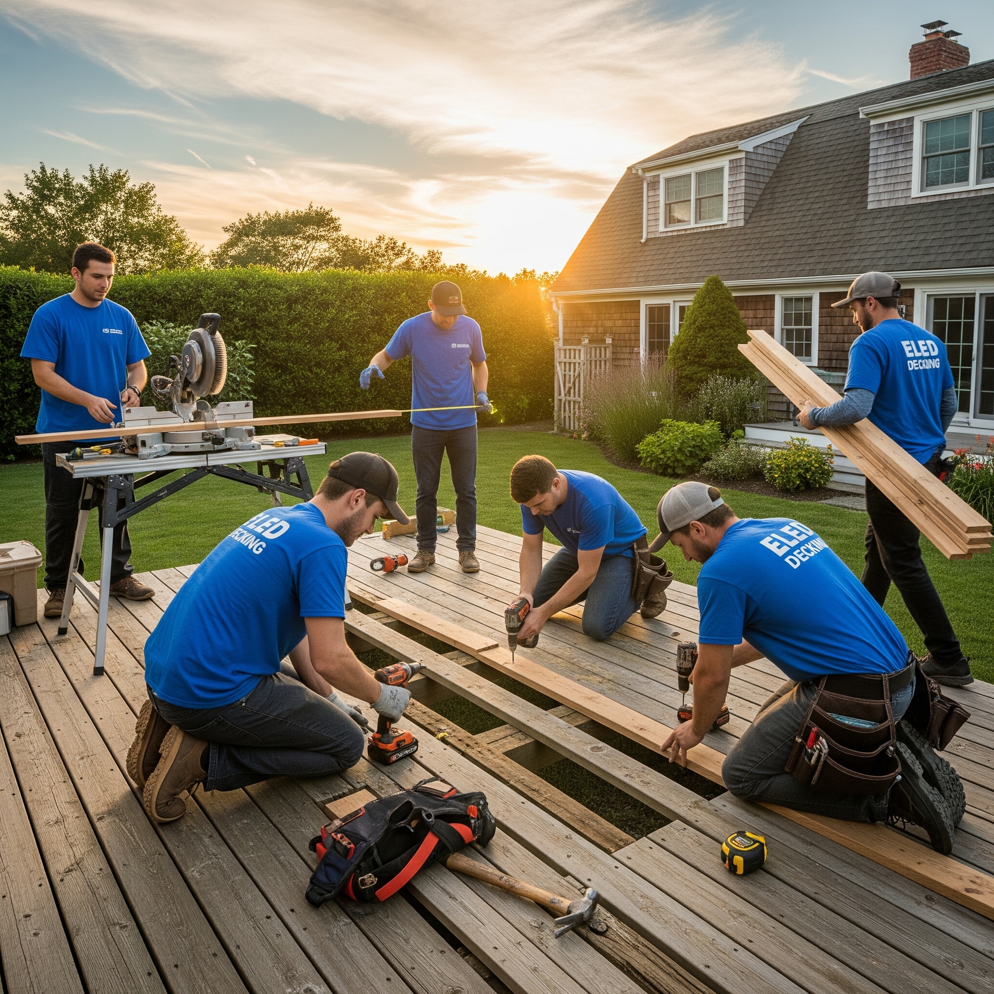 deck repair vs replacement Long Island