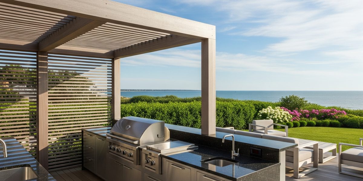 outdoor kitchen integration Long Island